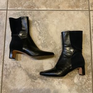 Brighton leather bootie.  Size 6